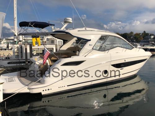 Sea Ray 350 Sundancer Coupe tekniske specifikationer og anmeldelser